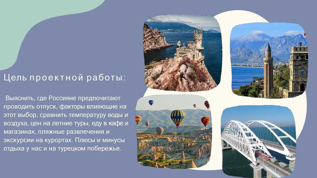 Крым или турция куда поехать отдыхать проект
